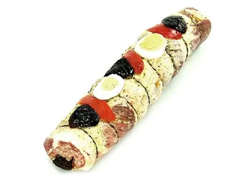 Costella de porc ibèric farcida