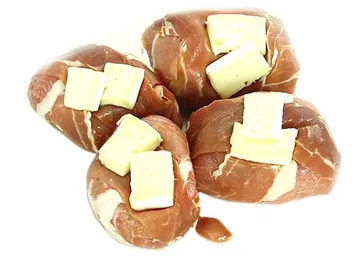 Minifarcit de pernil i brie